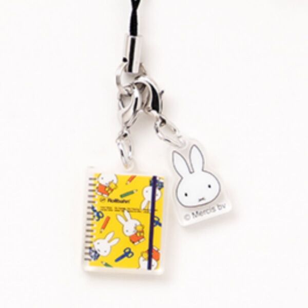 ミッフィー展限定 ロルバーン Rollbahn アクリルチャーム アクリルキーホルダー