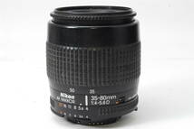 動作品 ニコン Nikon AF NIKKOR 35-80mm F4-5.6 D 【4411699】 ♯8400_画像3