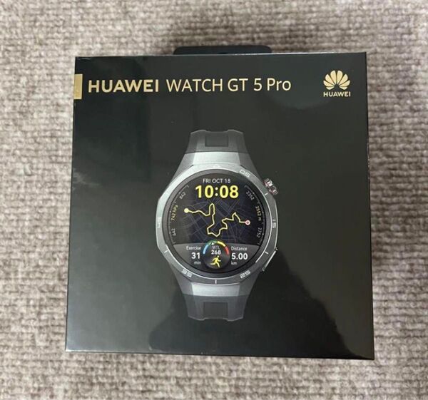 HUAWEI WATCH GT 5 Pro スマートウォッチ ブラック 未使用