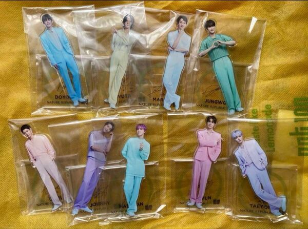 NCT127 アクスタ ネイリパ アクリルスタンド ピタペアc 当選品 ヘチャン 悠太 マーク ジェヒョン テヨン ドヨン ジャニ
