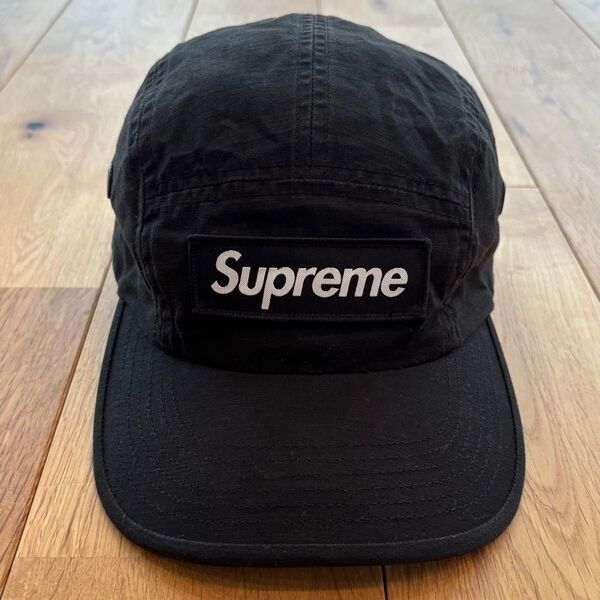 【大人気】Supreme Military Camp Cap 23FW ブラック シュプリーム ミリタリー キャップ
