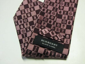 b-6489　バーバリー　ブラックレーベル　BURBERRY BLACK LABEL　美品