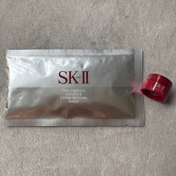 SK-II ホワイトニング ソース ダーム・リバイバル マスク 1枚 スキンパワー アドバンスト クリーム 2.5g