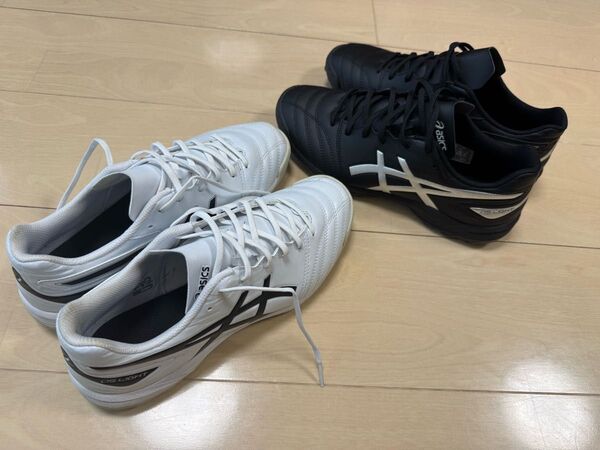 【美品2足セット26.0cm】アシックス DS LIGHT CLUB TF WIDE 1103A112 サッカーシューズ 3E