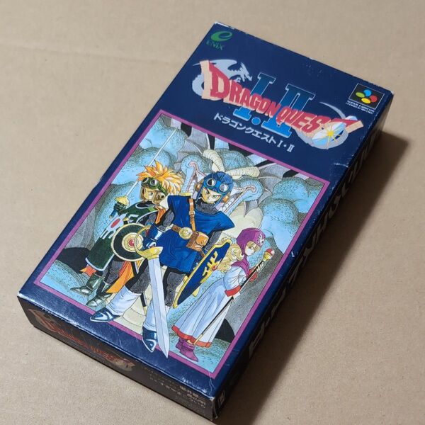 説明書欠品 ドラゴンクエスト1・2 スーパーファミコン SFC ドラクエ レトロゲーム SFC版