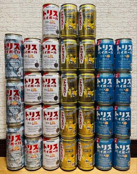 お酒 詰め合わせ サントリー トリスハイボール 計30点セット