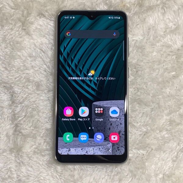 Galaxy A21 ホワイト SCV49 SIMロック解除済み 本体
