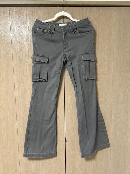 run to the future 中華ブランド カーゴフレアパンツ y2k M