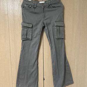 run to the future 中華ブランド カーゴフレアパンツ y2k M