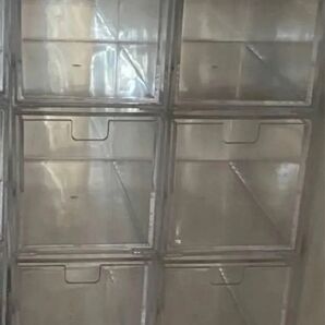 DAISO 重なる透明収納ケース ダイソー 6個