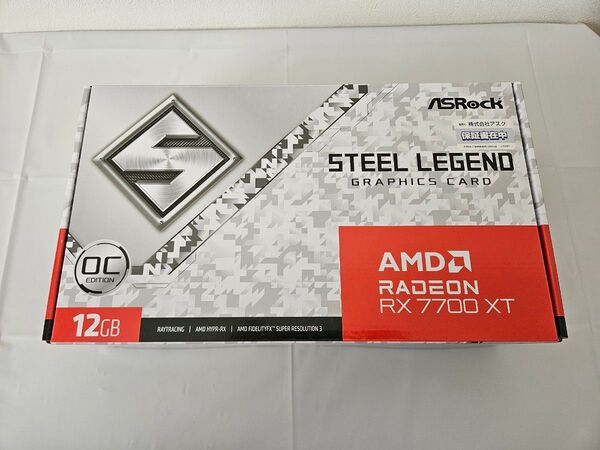 新品未開封 ASRock Radeon RX 7700 XT Steel Legend 12GB OC
