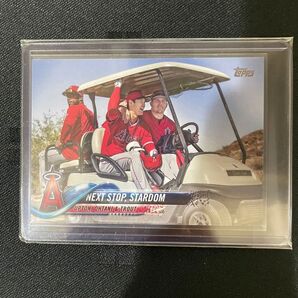 大谷翔平 RC SHOHEI OHTANI ルーキー 2018 ANGELS Topps US158 UPDATE SERIES