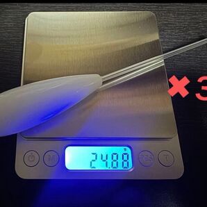 超遠投したい方おすすめ 飛ばしウキ 約25g フロートリグ フロートアジング フロート3個セット!スナップ付!加工品