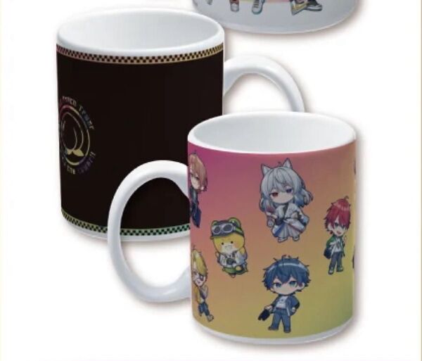 カラフルピーチタワー 温感マグカップ ミニキャラ からぴち