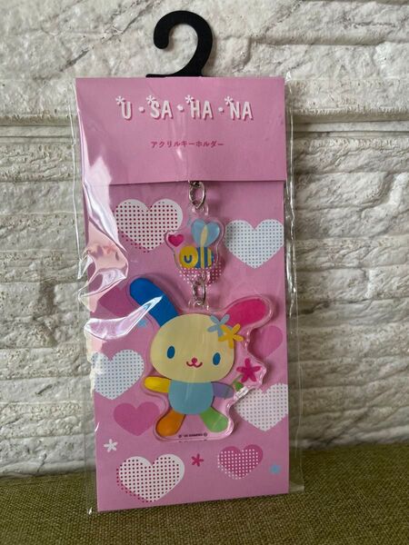 サンリオキャラクターズ ウサハナ アクリルキーホルダー