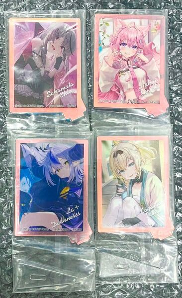 【sen様】ホロライブ 1番くじ オーロラアクリルスタンド holox 沙花叉クロヱ 風真いろは ラプラス・ダークネス 博衣こより