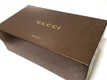 18万本物新品GUCCI グッチ【貫禄リアル クロコダイル革】レザードライビングシューズ スニーカー 靴 EUROPE EXCLUSIVE_画像10