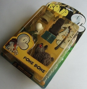  VINTAGE 1996年 JEFF SMITH'S BONE ボーン FONE BONE フィギュア・人形 未開封品　ReSaurus社　アメコミ ビンテージ