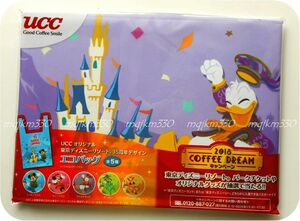 送料無料★未開封 UCC オリジナル 東京ディズニーリゾート 35周年デザイン エコバッグ ドナルド トートバッグ