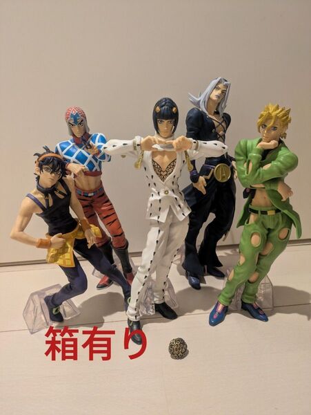一番くじ ジョジョの奇妙な冒険 黄金の風 GOLDEN WIND 賞 MASTERLISE 開封品 箱有り