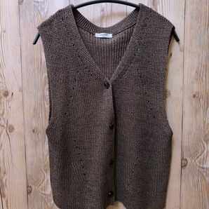 studio CLIP スタジオクリップ ベスト ブラウン