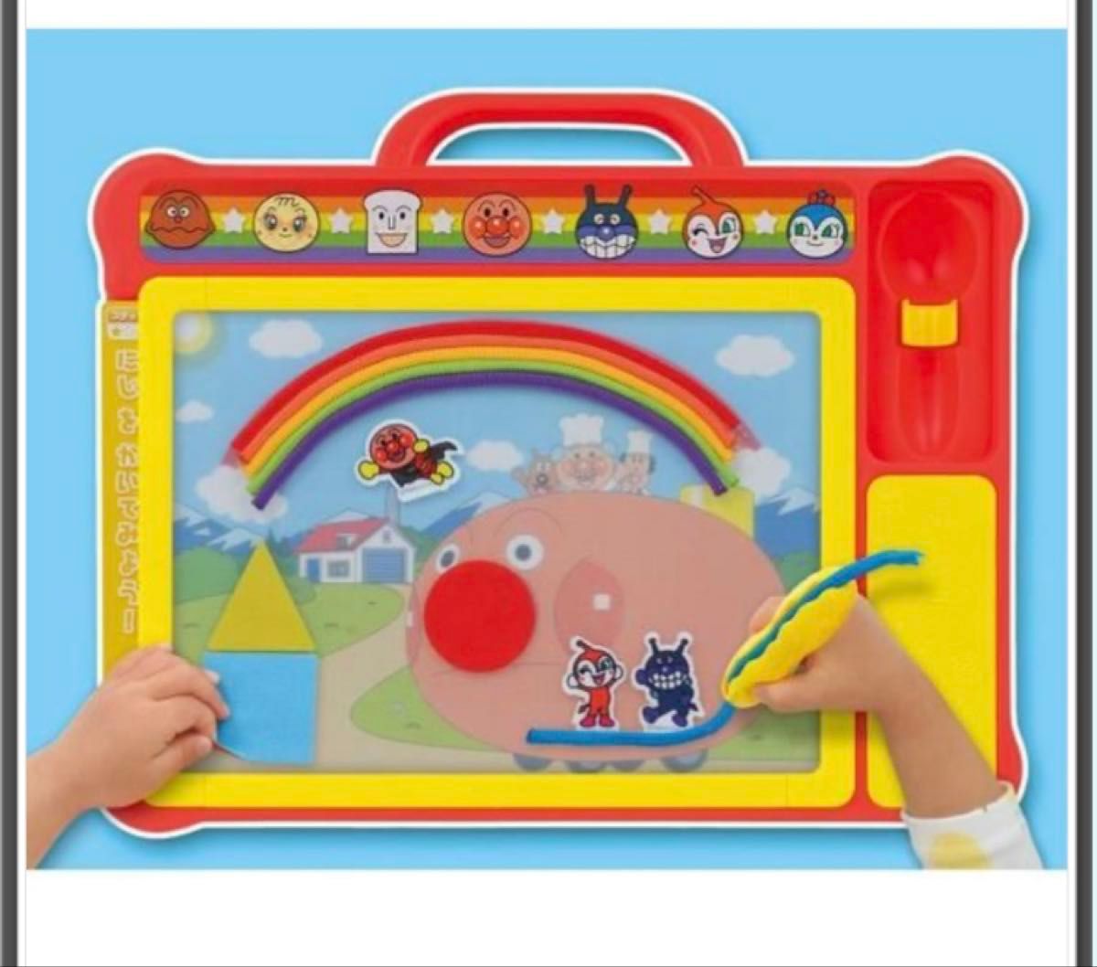 バンダイ　想像力富む！　カラフルアート　アンパンマン　ひもでつくろう