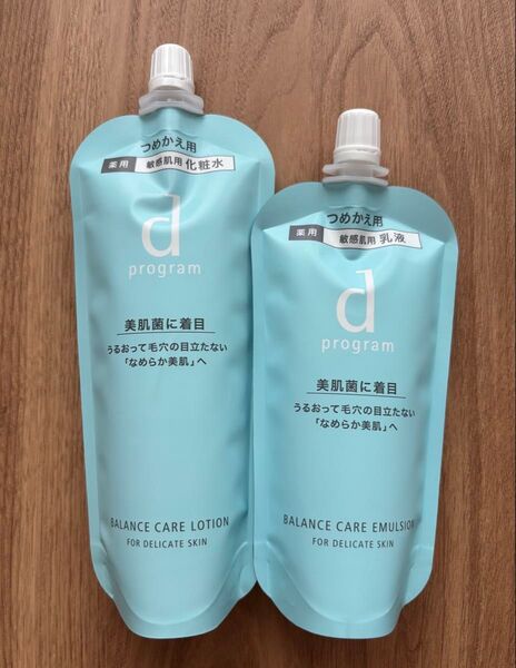 dプログラム バランスケア ローション MB 120ml + エマルジョン MB 88ml レフィル つめかえ用