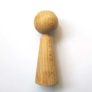 指人形 芯 木製 1本 ハンドメイド 材料 子ども 工作 フェルト