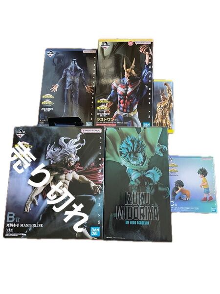 新品未開封一番くじ 僕のヒーローアカデミア 相反する思い 5点セット