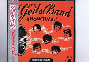 盤質良好 国内盤 LP The J. Geils Band / Showtime! / ショータイム！ J・ガイルズ・バンド 帯付き EYS-81545