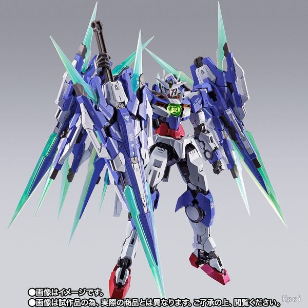 METAL BUILD ダブルオークアンタ フルセイバー+オプションパーツ セット 輸送箱未開封