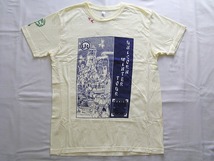 【美品】ユニコーン 復刻Tシャツ ウインターツアー PANIC!服部!BOOM メンズ S 丸首 半袖 黄色 UNICORN とうもろこし_画像1