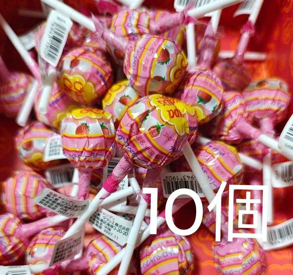 チュッパチャプス ストロベリークリーム 10個 まとめ売り ベスト・オブ・フレーバー