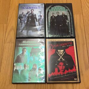 マトリックス マトリックス リローデッド マトリックス レボリューションズ Vフォー・ヴェンデッタ 4枚セット