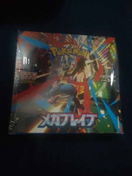 ポケモンカードゲーム メガブレイブ 1box シュリンク付き