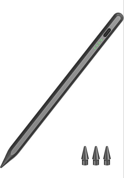 iPad ペンシル タッチペン アップルペンシル Apple Pencil代替 極細1.7mm先端
