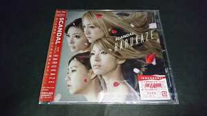 【新品】CD HARUKAZE(初回生産限定盤A)/SCANDAL 帯色褪せ・ケースヒビあり