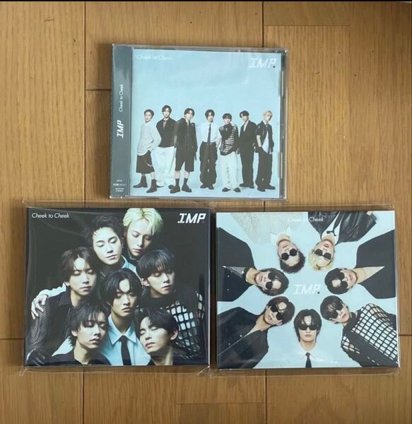 【24h以内発送】新品未開封IMP. Cheek to Cheek 3形態 特典なしアイエムピーCD+Blu-ray佐藤新鈴木大河