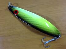 ★RED　EYE　LURES★　レッドアイ　ルアーズ　トローリング　スプーン　23g　ブラックチャート 検）ダーデブル　サーモン　トラウト #20-44_画像4