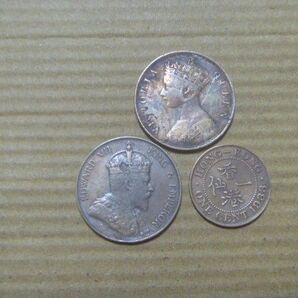 イギリス領香港 1セント硬貨 ヴィクトリア女王 エドワード7世 ジョージ5世 古銭 コイン 外国貨幣 外国銭 セット まとめ売り