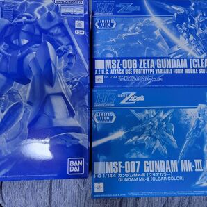 グフ Zガンダム マークⅢ クリアカラー