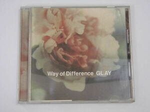 A4-8 not for sale promo single CD gray GLAY Way of Difference all 3 bending with belt sample 