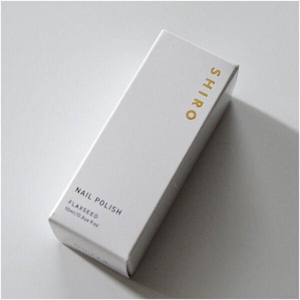 SHIRO ネイルポリッシュ FLAXSEED 10ml