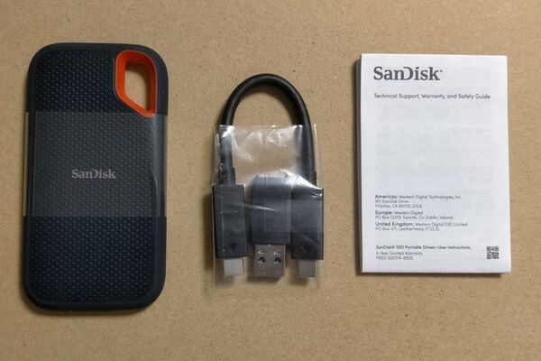 セール SanDisk Extreme V2 8TB 外付け SSD USB3.2Gen2 防滴防塵 SDSSDE61