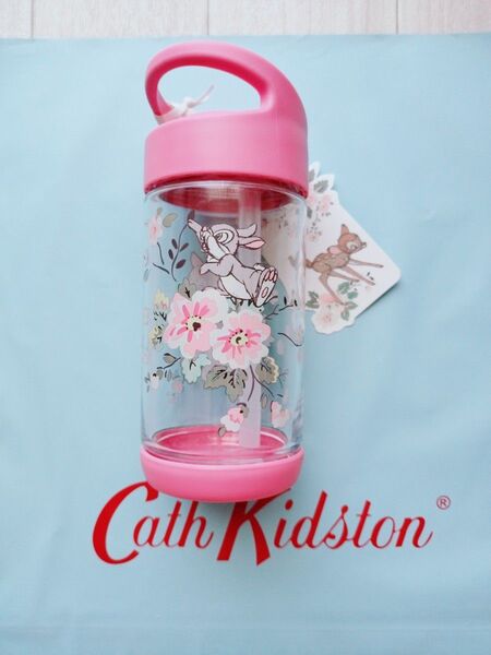 【新品】キャスキッドソン ディズニー コラボ ドリンクボトル バンビ 水筒 花柄