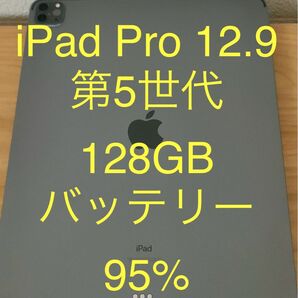 iPad Pro 12.9インチ 第5世代 Wi-Fiモデル 128GB M1チップ スペースグレイ 動作確認済み