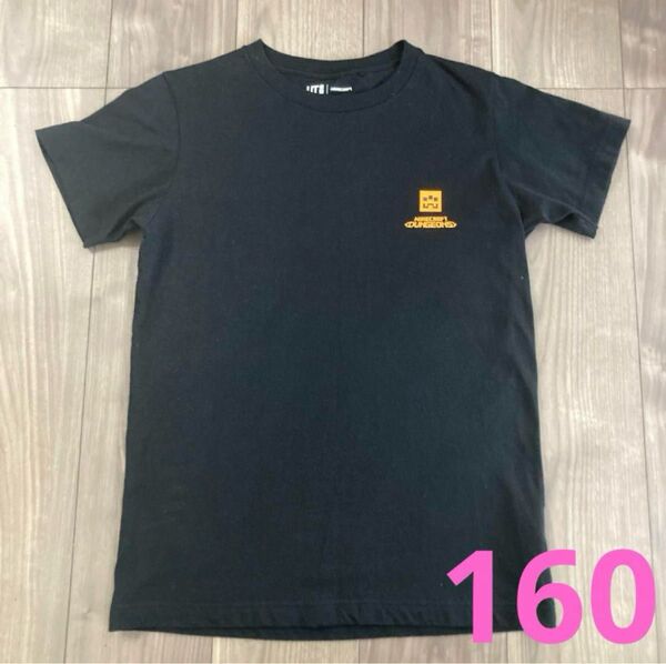 ユニクロ UT マインクラフト マイクラ コラボ キッズ 半袖 Tシャツ 160 美品