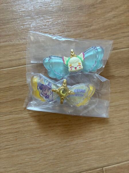 キミとアイドルプリキュア プリキュアリボンコレクション キラルンリボン プリルン キュアキュンキュン ガチャガチャ2点