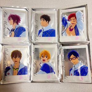 Free! オケコン2025 チェキ風クリアカード 凛、宗介、真琴、旭、渚、怜