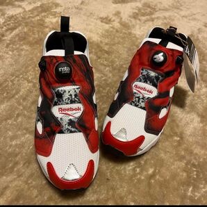 Reebok リーボック インスタポンプフューリー レッド ホワイト スニーカー